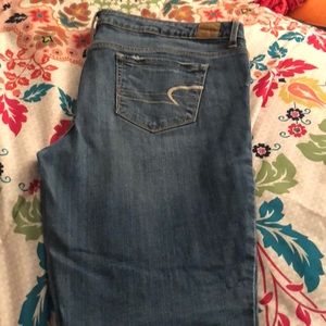 American Eagle Skinny Medium Blue Jeans
